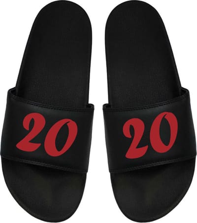 Cadeau Sint - Cadeau Kerst - Cadeau 20 jaar - Cadeau Badslippers - rood 48