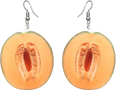 Fako Bijoux® - Oorbellen - Groente & Fruit - Meloen
