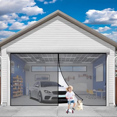 Zelfklevend Vliegenhor Raam en Deur 170x235 cm - Hordeur Horraam Insectenwerend zonder Boren
