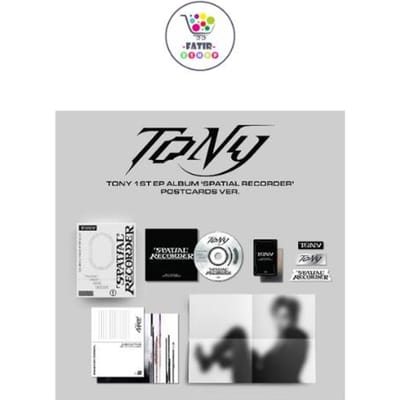 CARTES POSTALES Ver TONY 1er EP Album SPATIAL RECORDER POSTCARDS Ver white