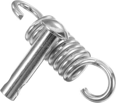 Veren set - Hangmat ophanging - Schommelen buiten - Slagvaste verbinding - 13 cm lengte - Zilver
