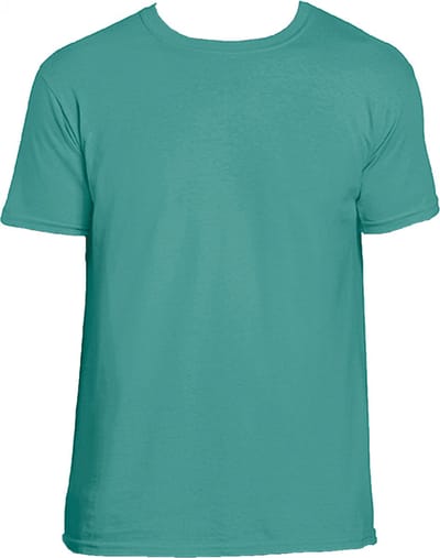 Bella - Unisex Poly-Cotton T-Shirt - Jade - L