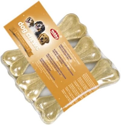 Geperste Kauwbotten voor Honden - 3 Stuks - 13 cm - Grooming en Beloning