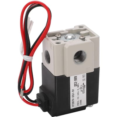 Vacuüm Magneetventiel Hoge Frequentie Pneumatisch 2 Posities 3 Wegen Elektrisch Type SMC DC24V G18