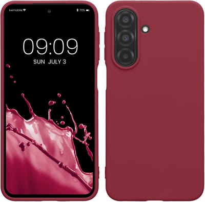 kwmobile telefoonhoesje geschikt voor Samsung Galaxy A27 5G - Hoesje voor smartphone - Back cover in bordeaux-violet