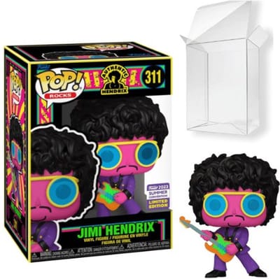 Funko Pop! Rocks: Authentic Hendrix - Jimi Hendrix #311 2023 Summer Convention Exclusive