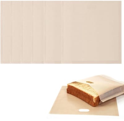 Allecto - Toaster Bags - Herbruikbare Sandwich Tassen - Voor Toast en