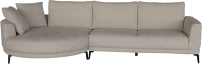 Tower Living - Prescot hoekbank 2,5-zits links - beige