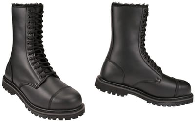 Brandit - Phantom Fur Liner 14 Eyelet Veterlaars - 40 Shoes - Zwart