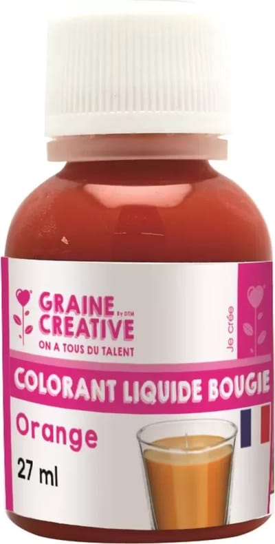 GC Vloeibare Kaarsen Kleurstof 27 ml Oranje