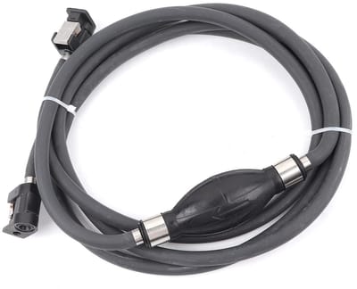 Dailygoods- Brandstoflijnslang 8mm - Connectoren - Buitenboordmotoren - Afdichting - Vloeistofrichting - Eenvoudige installatie - Brandstofslang