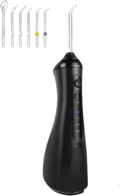 Draadloze Waterflosser - Oplaadbare Monddouche met 6 Jet Tips - 3 Modi - Tandheelkundige Flosser voor Tanden & Tandvlees