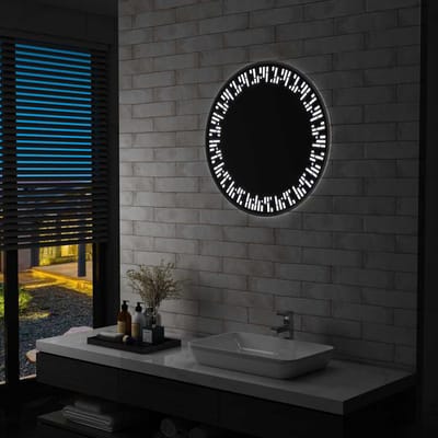 vidaXL - Badkamerspiegel - LED - 70 - cm