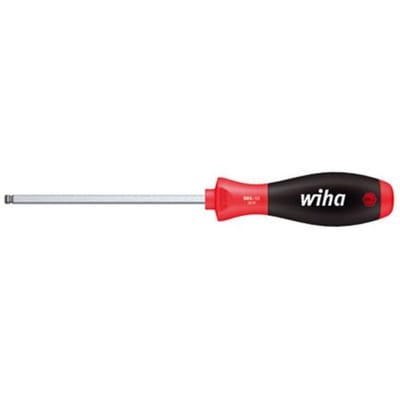 Wiha 10171 Werkplaats Inbusschroevendraaier Sleutelbreedte (metrisch): 4 mm Koplengte: 100 mm Afmeting, lengte: 211 mm