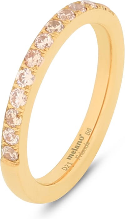 Melano Friends Ring Saddy Champagne Goud