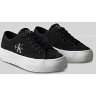 Sneakers met logodetails
