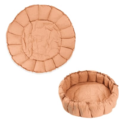 Tummy Time Mat en Cocoon Play&Go Coco - Fleuri