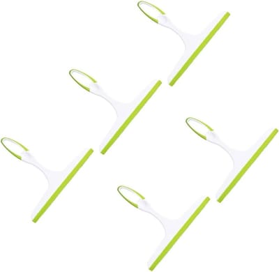 Raamschraper Set - Glaswisser - Vlekken Verwijderen - Ergonomische Handgreep - 5 Stuks - Groen