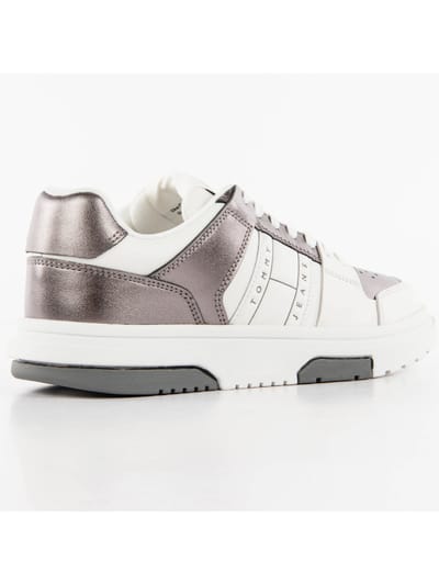 Tommy Hilfiger The Brooklyn Sneaker Leder - Dames - Warm Stone - Maat 38