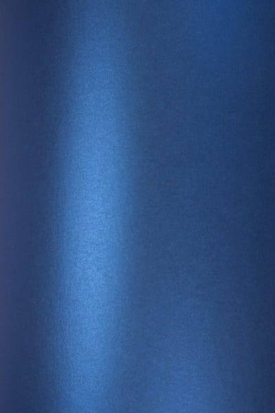 Netuno - donkerblauw metallic papier - A4 - 21 x 29,7 cm - 10 vellen - 250 gram - Majestic Satin Blue