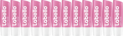 Labello - Soft Rosé Lippenbalsem - 12 stuks - Voordeelverpakking