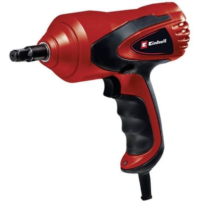 Einhell Auto Slagmoersleutel CC-HS 12/1 - Voeding: 12 V - Max. koppel: 350 Nm - Dopaansluiting: 1/2" - Geïntegreerde waterpas - Incl. Koffer, Dopsleutels (17/19 of 21/23 mm)