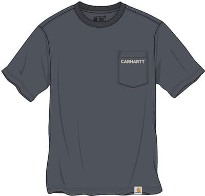 Carhartt Irvine Relaxed Grill T-Shirt 107437 Bluestone-M