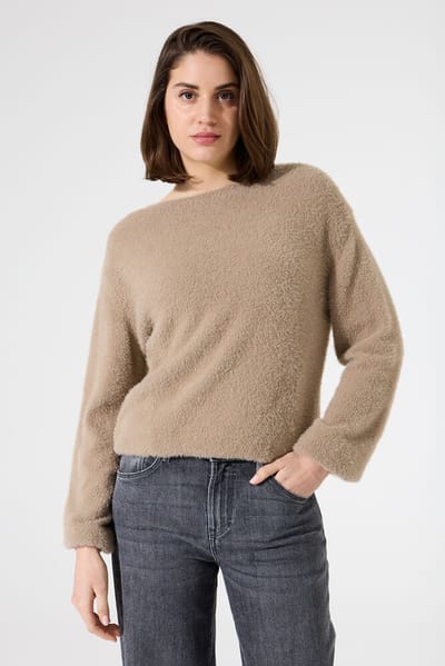 Pull en douce fluffy voor vrouwen Garcia