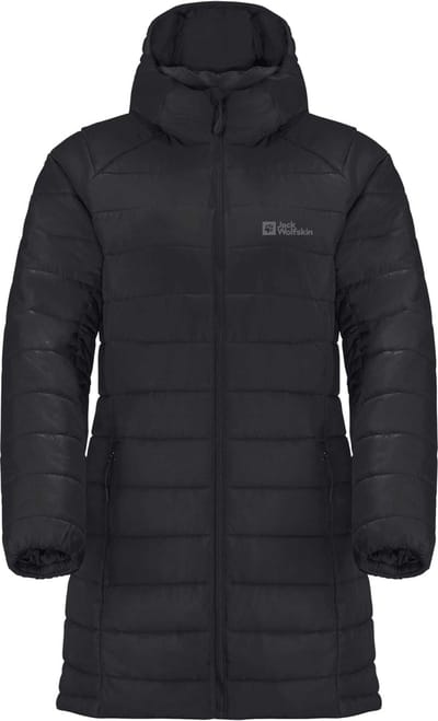 Jack Wolfskin Bergland INS Jkt W 1207211-6000, Vrouwen, Zwart, Jasje, maat: S