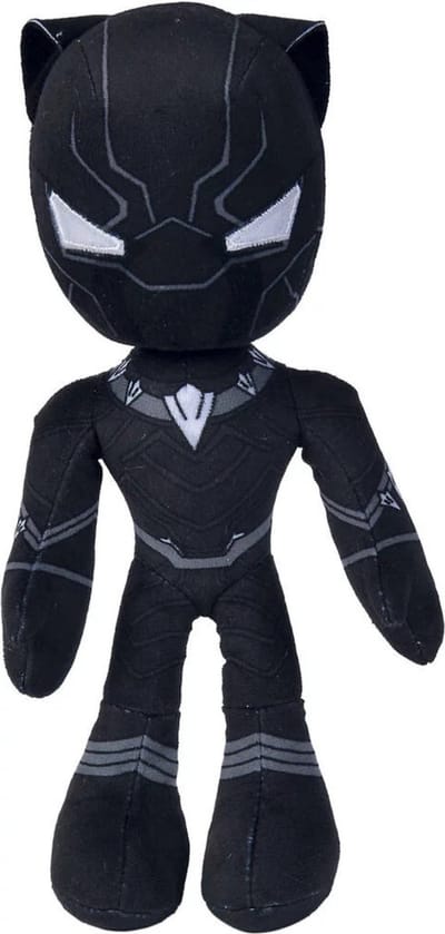 Black Panther Marvel Avengers Pluche Knuffel 27 cm – Spidey and his amazing friends