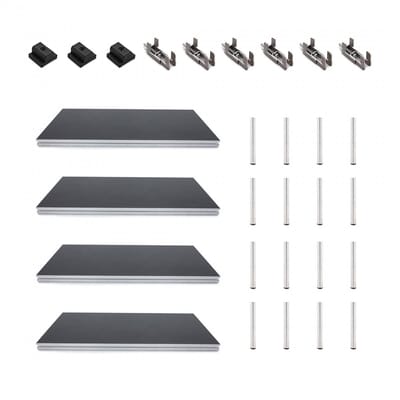 G4M Pro Stage Podiumplatform, 2 m x 4 m, 40 cm