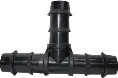Dailygoods- Verbindingsstuk Set van 10 - T-slangaansluiting Ø 16 mm - Scheidingswanden - Druppelirrigatiesysteem - Ribverbinding - Essentieel voor beplanting