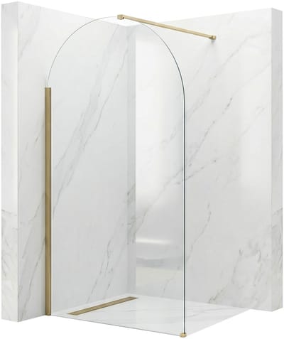 Rea - Douchewand Heaven Brush Gold 120 - 0,8X120X200CM