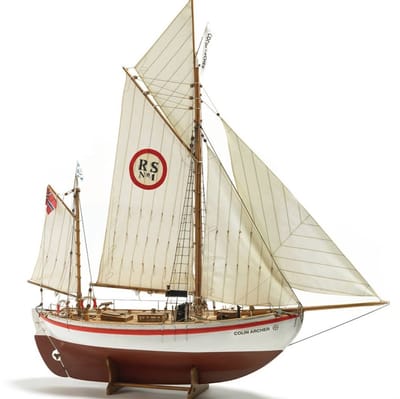 Billing Boats 728 Colin Archer grote houten reddingsboot - Schaal 1:15 127 x 133 x 33cm