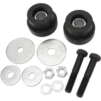 Subframe Radiator Busset Kit Stevige Radiateur Kernsteun Bus met Hardware Voor Nova 1968-1974 white