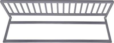 Safetots Houten Bedhekje, Grijs, 38cm Hoog x 140cm Breed