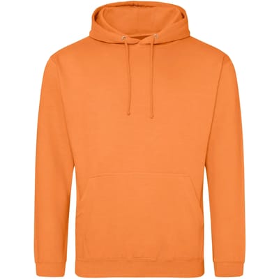 Just Hoods College Hoodie JH001 - Light Orange - M