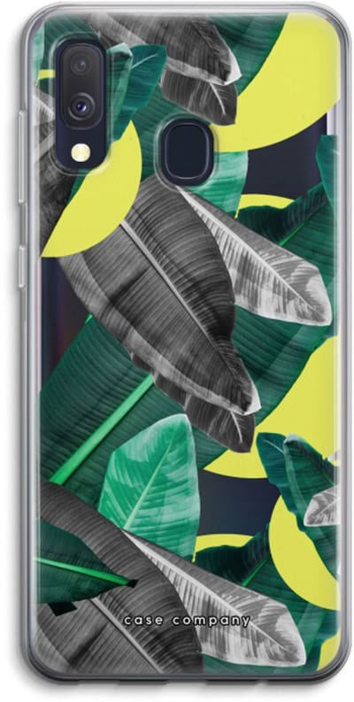 Case Company® - Hoesje geschikt voor Samsung Galaxy A40 hoesje - Fantasie jungle - Soft Cover Telefoonhoesje - Bescherming aan alle Kanten en Schermrand