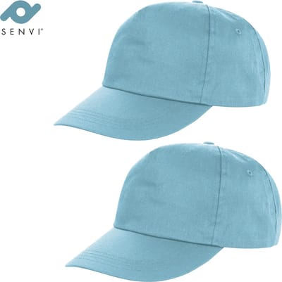 Senvi 5-Panel Fashion Cap Kleur: AQUA 2-Pack