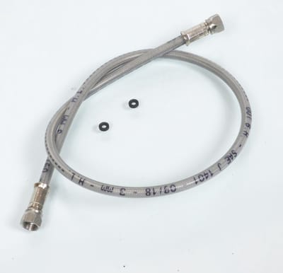 Durite de frein aviation longeur 550mm sans raccord banjo pour moto Scooter Quad