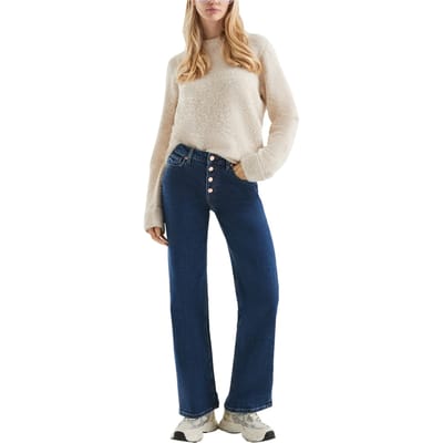 s.Oliver -qs Jeans Blue-denim Maat: W44L32 | Jeans Outlet | Dames | Blauw