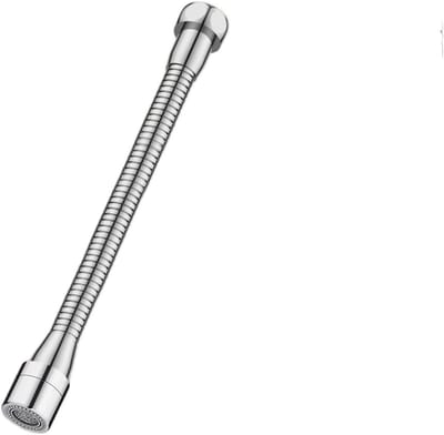 Verlengkraan met 2 modi 20 cm, flexibele keukenkraan, 360 graden, keukenkraanverlengstuk, keukenkraanbeluchter