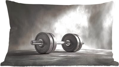 Sierkussens - Kussentjes Woonkamer - 60x40 cm - Halter - Gewichten - Zwart
