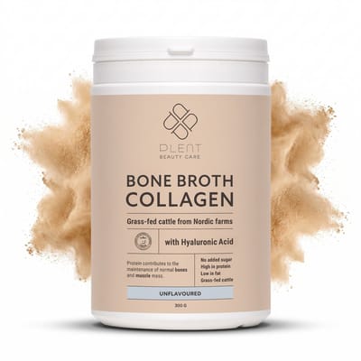 Plent - Classic Bone Broth Collageen - Unflavoured – 300 g poeder - Bottenbouillion