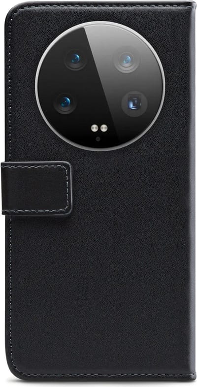 Mobilize Telefoonhoesje geschikt voor Xiaomi 13 Ultra Hoesje | Mobilize Classic Gelly Wallet Bookcase Portemonnee | Pasjeshouder voor 2 Pasjes | Telefoonhoesje voor Pinpas / OV Kaart / Rijbewijs - Zwart