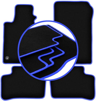 CARLUX-BLUE automatten voor: Mercedes GLK X204 SUV (2008-2015)