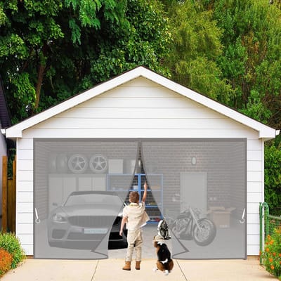 Extra Grote Magnetische Hordeur 255x270 cm - Automatisch Sluitende Hor voor Deur en Raam