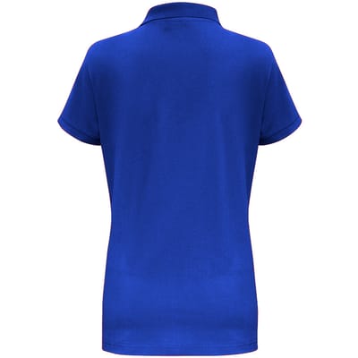 Asquith & Fox Dames/Dames Korte Mouwen Contrast Poloshirt (Koninklijk / Wit)