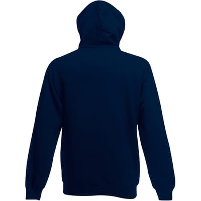 Fruit Of The Loom Heren Met Ritssluiting Sweatshirt Met Capuchon / Hoodie (Donker Marine)