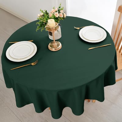 Unyqoos ® Tafelkleed met Beschermende Eigenschappen voor Binnen en Buiten, Ronde Vorm, 140 cm Diameter